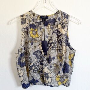 Rachel Zoe Floral Sleeveless Blouse
